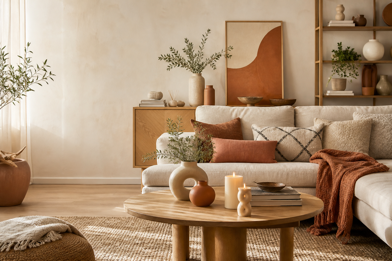 Collage of interior design ideas